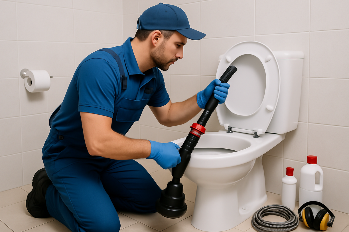 Desentupimento de Vaso Sanitário O Maestro